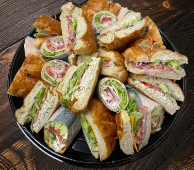 Chesapeake bagel bakery Catering Sandwich wood background